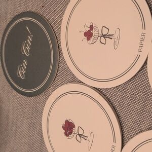 BRAND NEW BX PAPER COASTER  X8